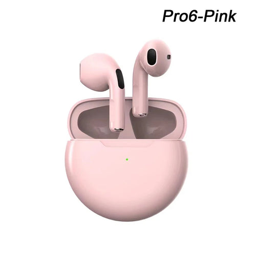 Original Pro 6 TWS Wireless Bluetooth Earphones Headphones Mini Fone