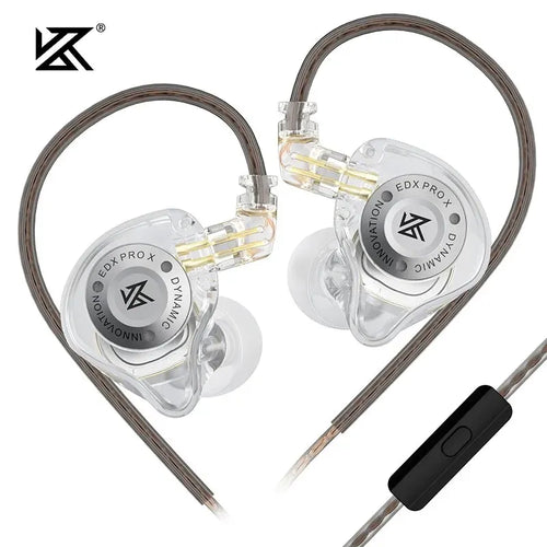 KZ EDX PRO X Wired Earphones HIFI Stereo Bass Music Earbuds In Ear