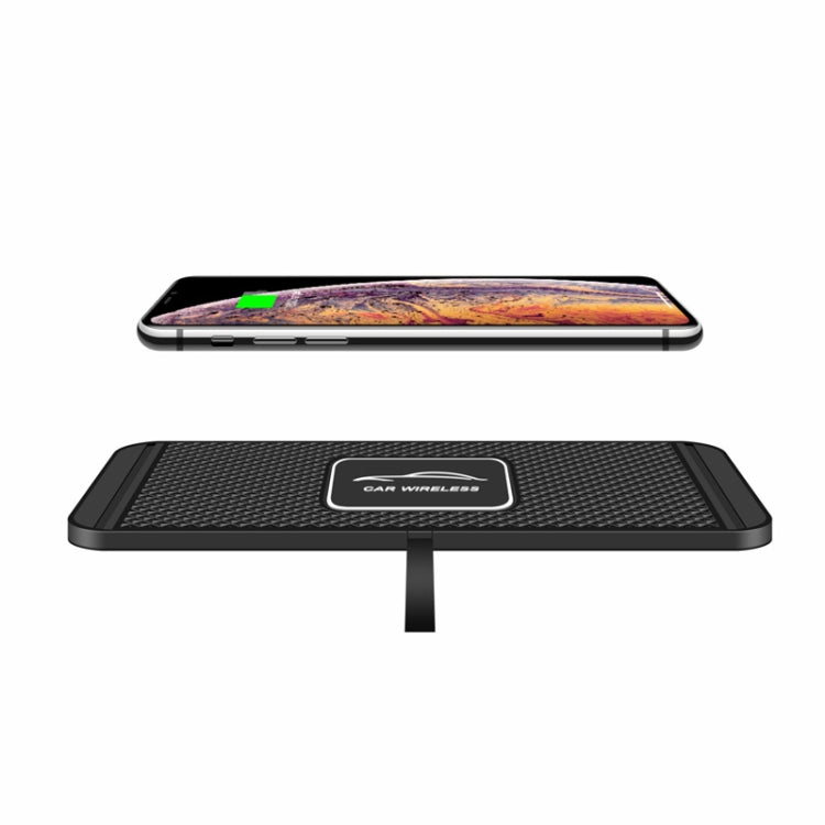 C1 30cm Short Cable 15W QI Car Wireless Charging Anti-Skid Pad