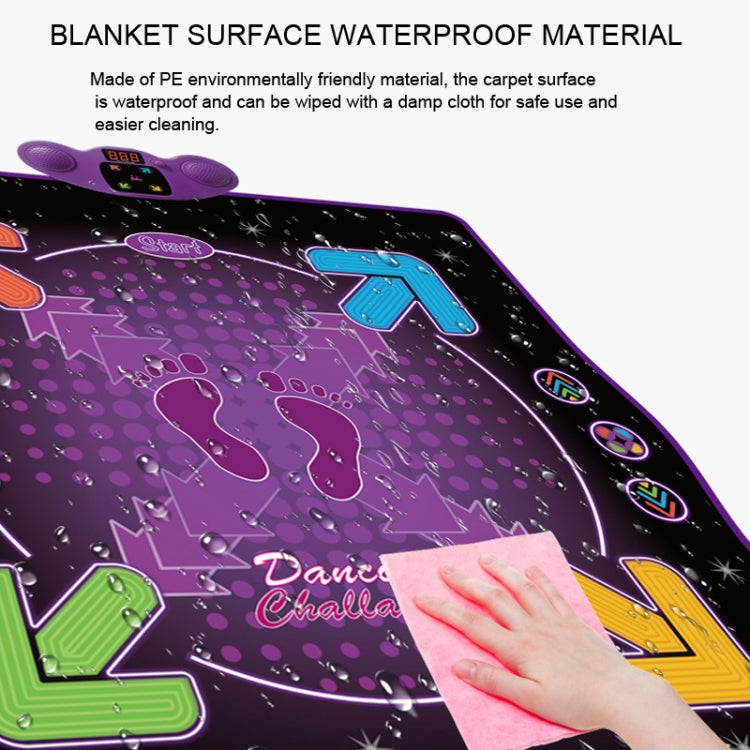 Bluetooth Electronic Dance Mat Children Music Dance Pad, Spec: Basic