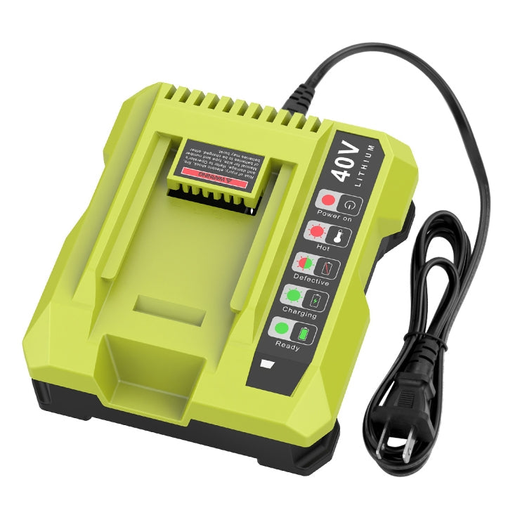 36-40V Tool Cutting Machine Battery Charger, For RYOBI PO401 / PO403 /