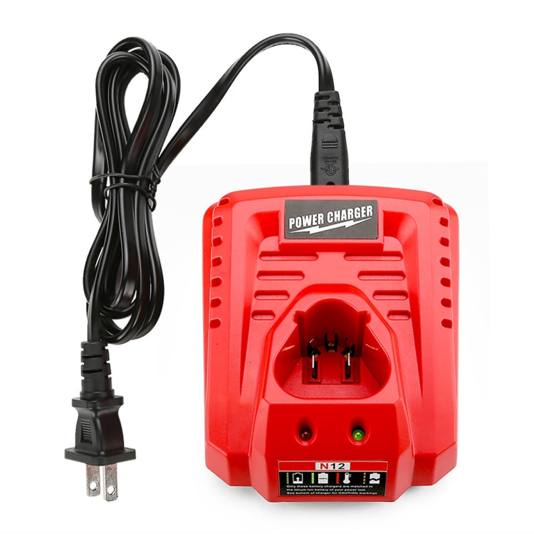 N12 For Milwaukee 10.8/12V Electric Tool Lithium Battery Fast Charger,