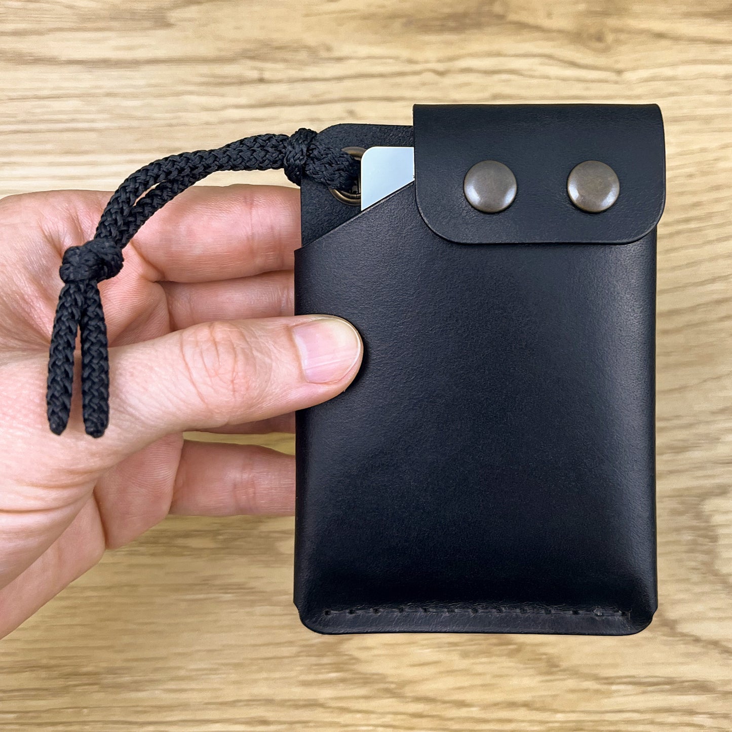 Minimalist wallet | Leather slim wallet and credit card holder