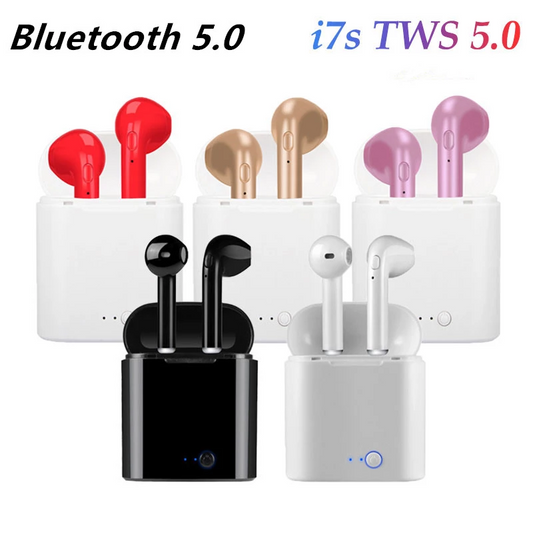 Bluetooth Airpods 5.0 Sport Headset i7s TWS Wireless Earphones