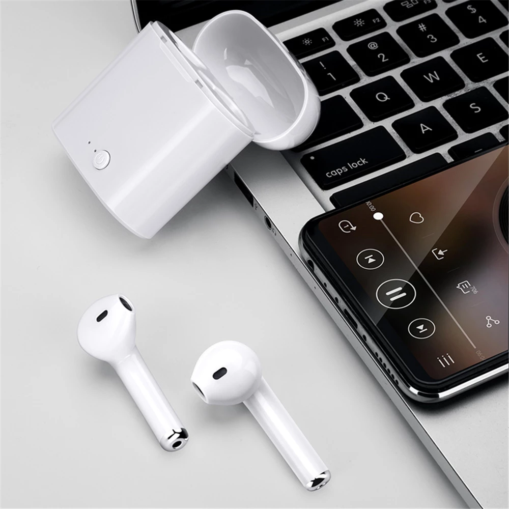 Bluetooth Airpods 5.0 Sport Headset i7s TWS Wireless Earphones