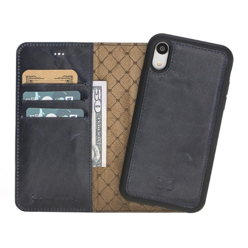 Apple iPhone X Series Detachable Leather Wallet Case - MW