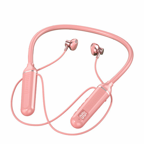 Neck-worn Wireless Bluetooth Headset With Display Function