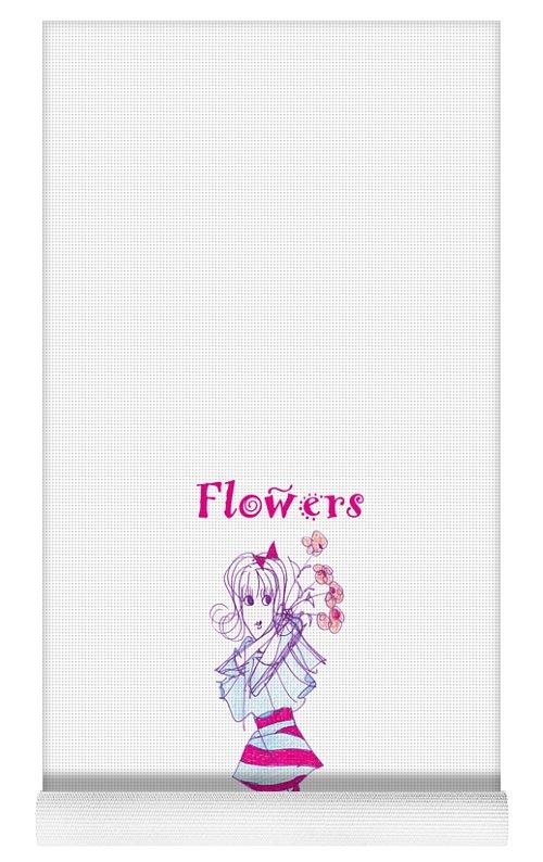 Flowers Cure Me Bibi Because - Yoga Mat